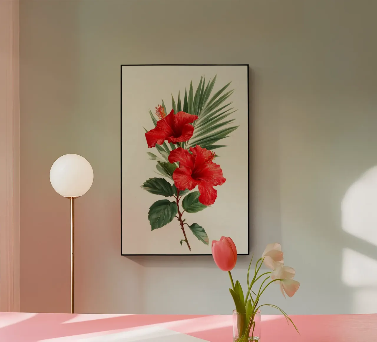 Ibisco plexiglass da Studio Verde