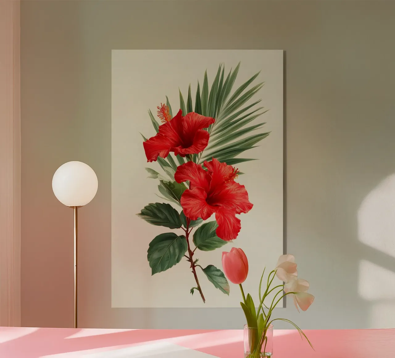 Ibisco plexiglass da Studio Verde