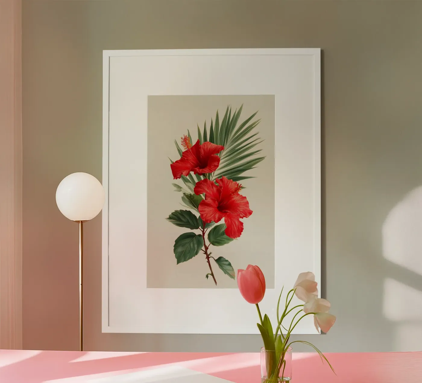 Hibiskus Poster von Studio Verde