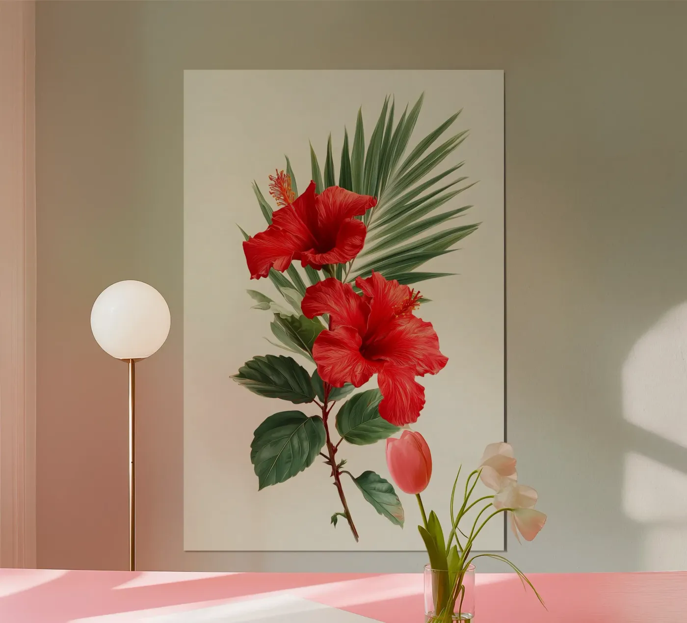 Hibiskus Poster von Studio Verde