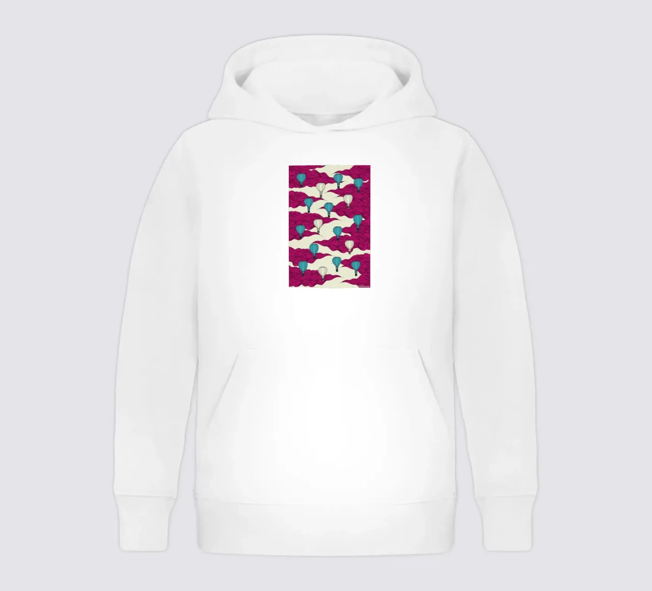 Wrapping Paper Balloons kids hoodie by a Love Supreme