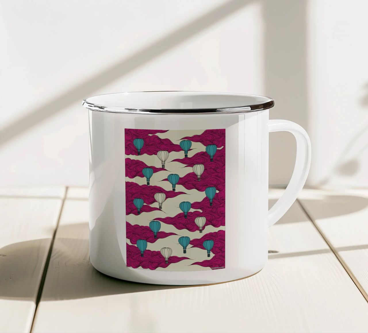 Wrapping Paper Balloons tazza in smalto da a Love Supreme