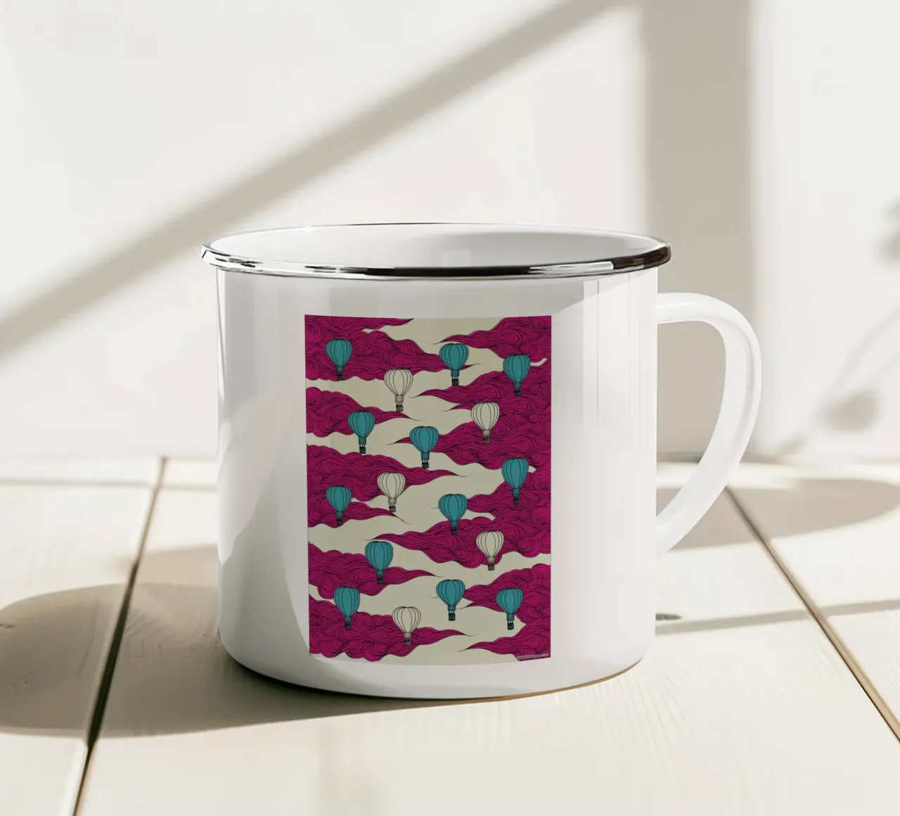 Wrapping Paper Balloons tazza in smalto da a Love Supreme