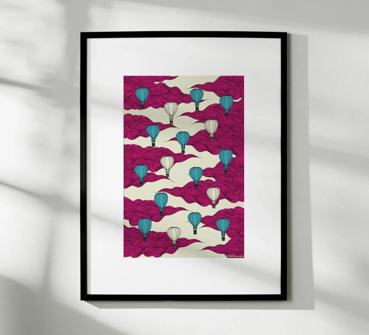 Wrapping Paper Balloons poster by a Love Supreme