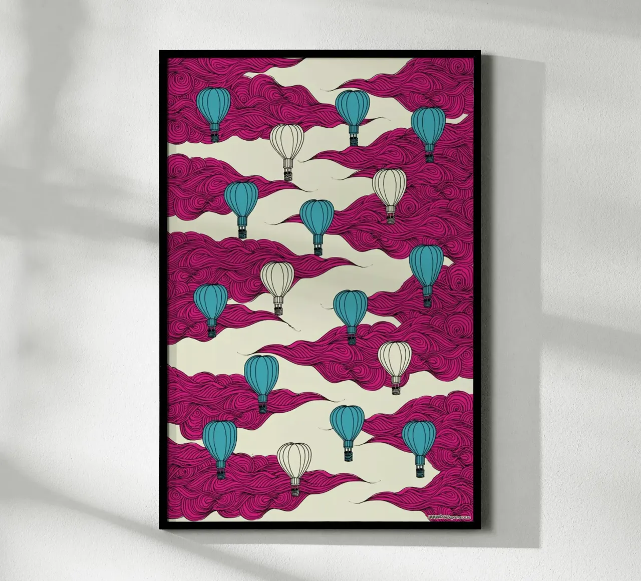 Wrapping Paper Balloons poster by a Love Supreme