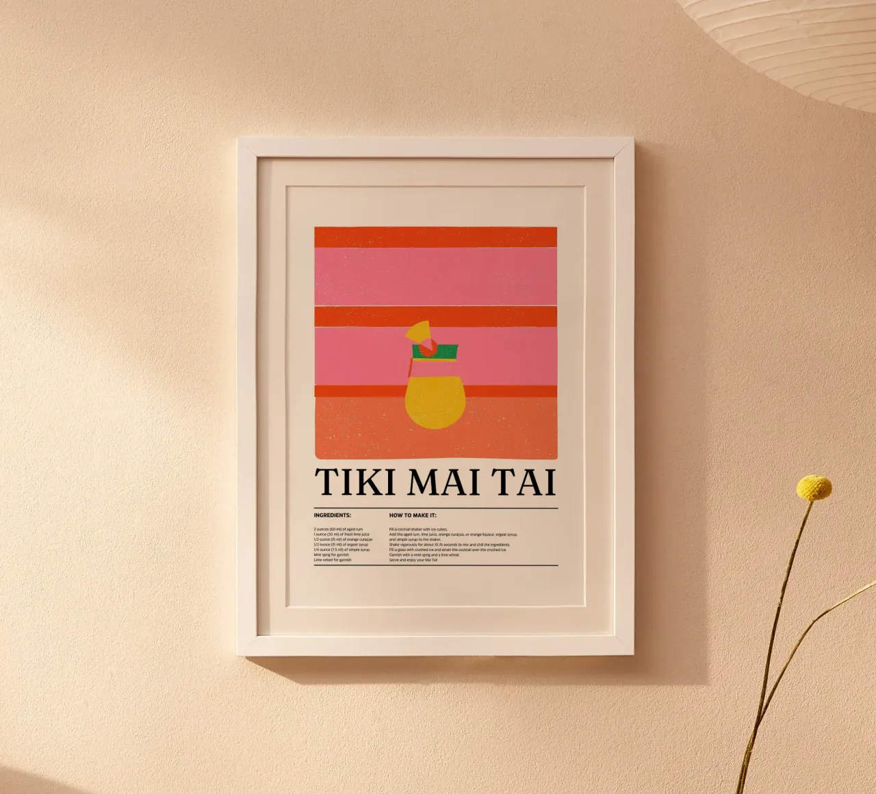 cocktail mai ci crede poster da E Cannon