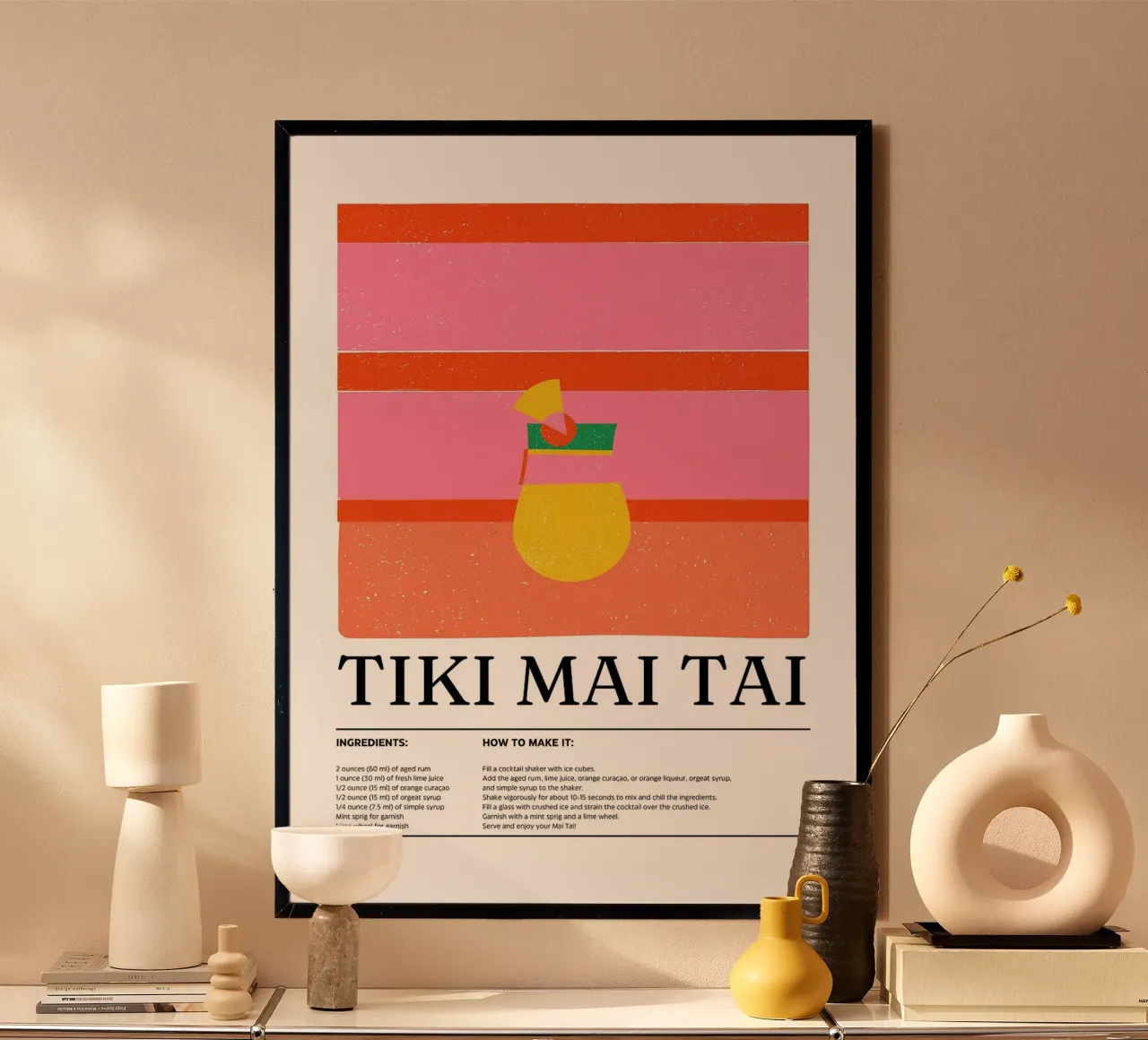 cocktail mai ci crede poster da E Cannon