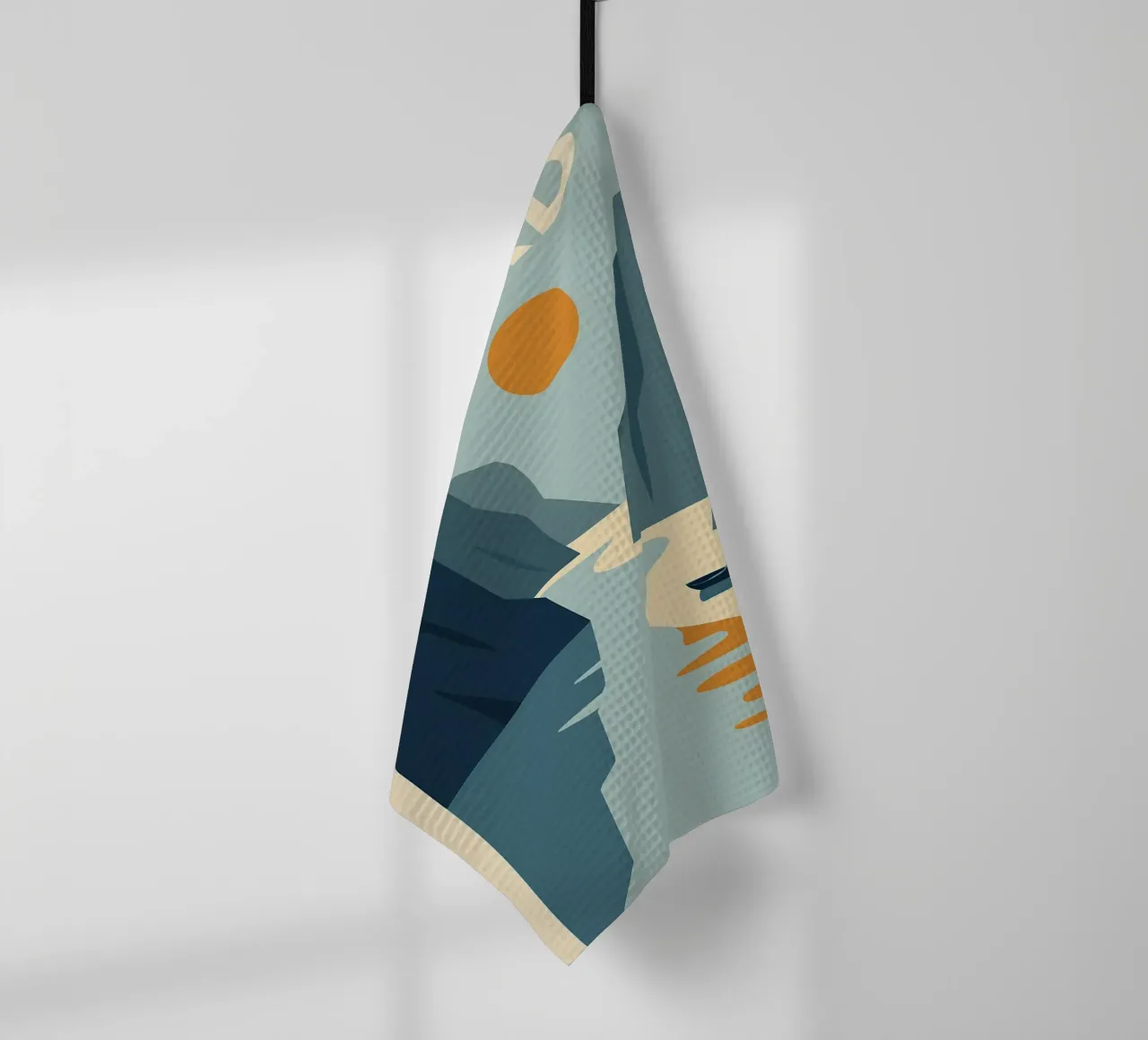 FJORD - Silenzio crudo e bellezza verticale canovaccio da cucina da JETLAG | affiches voyage