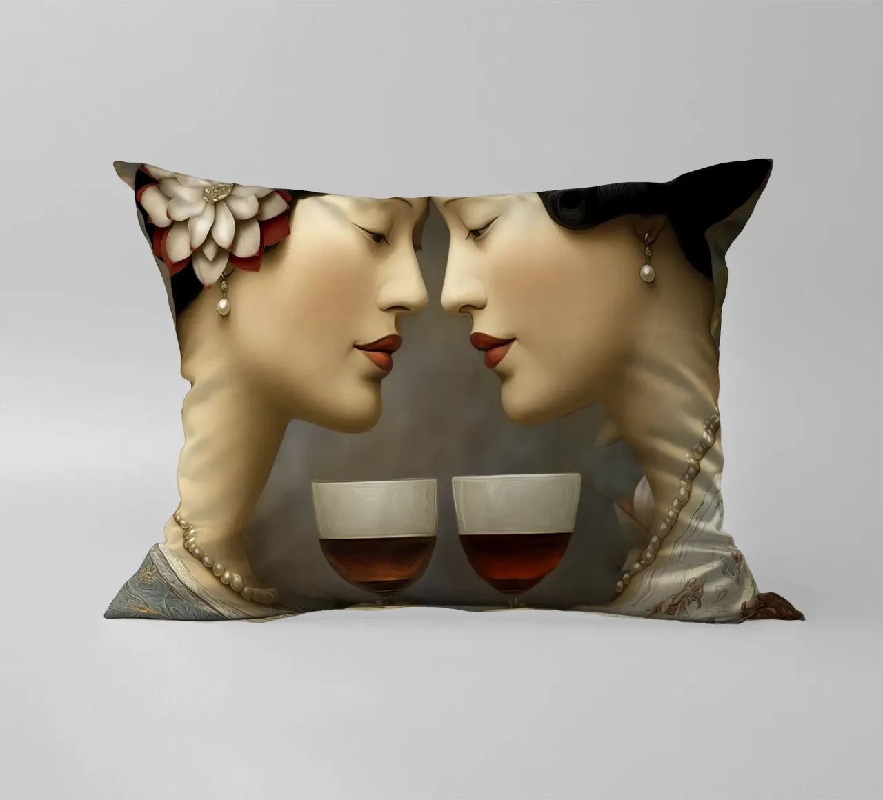 Two of Cups cuscino da christephania