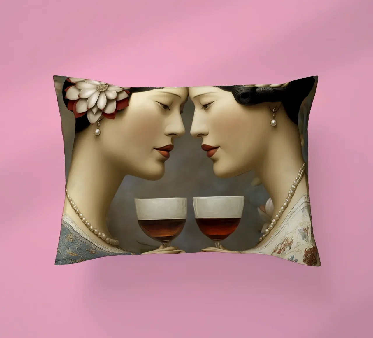 Two of Cups cuscino da christephania