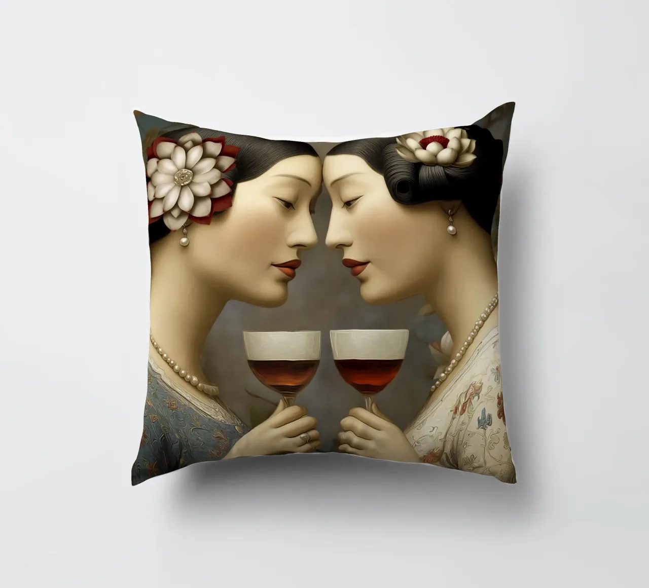 Two of Cups cuscino da christephania