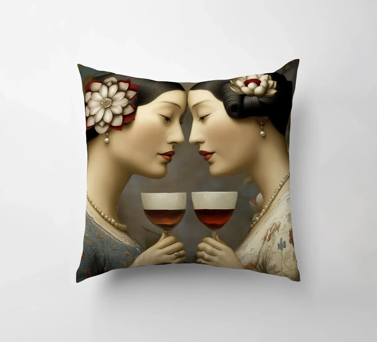 Two of Cups cuscino da christephania
