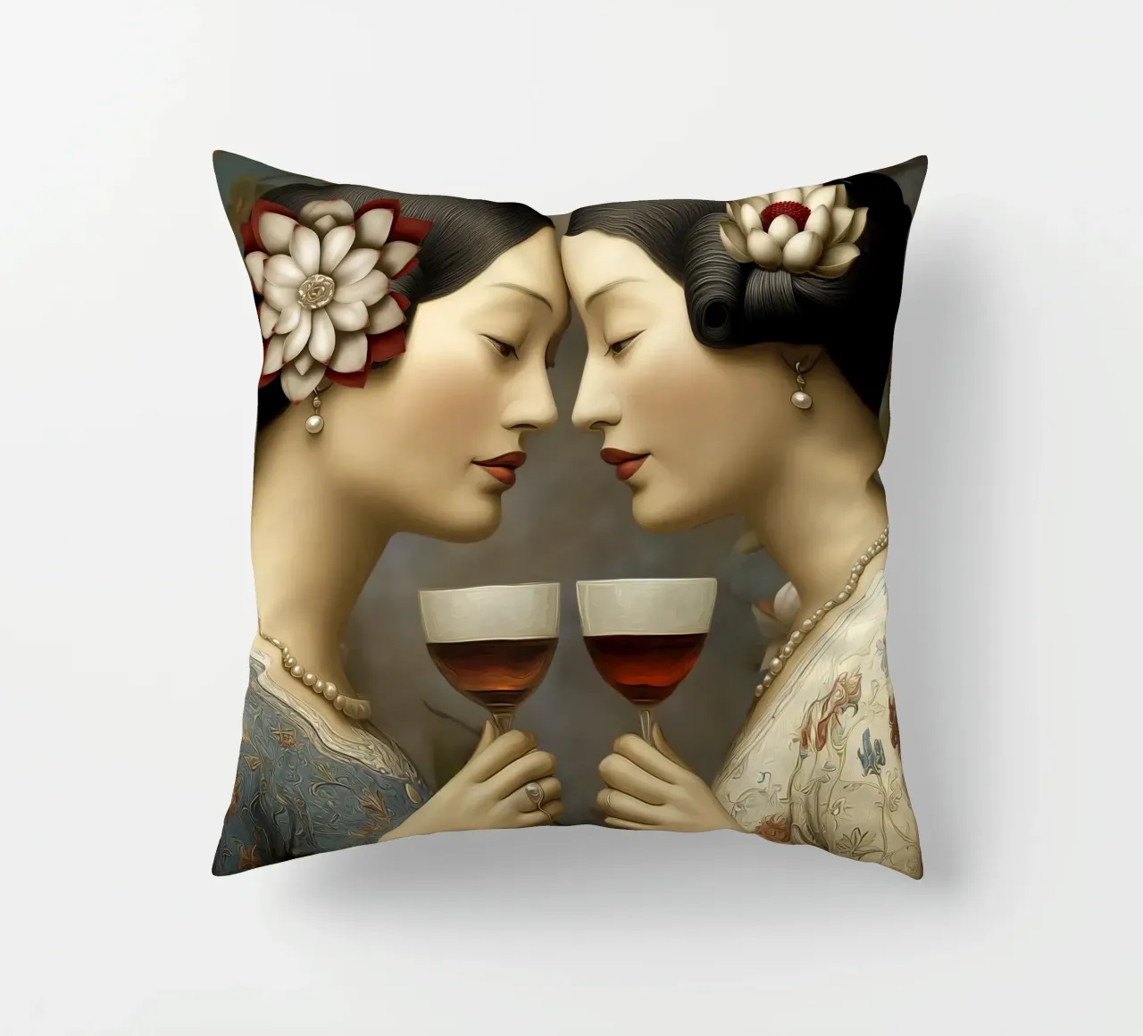 Two of Cups cuscino da christephania