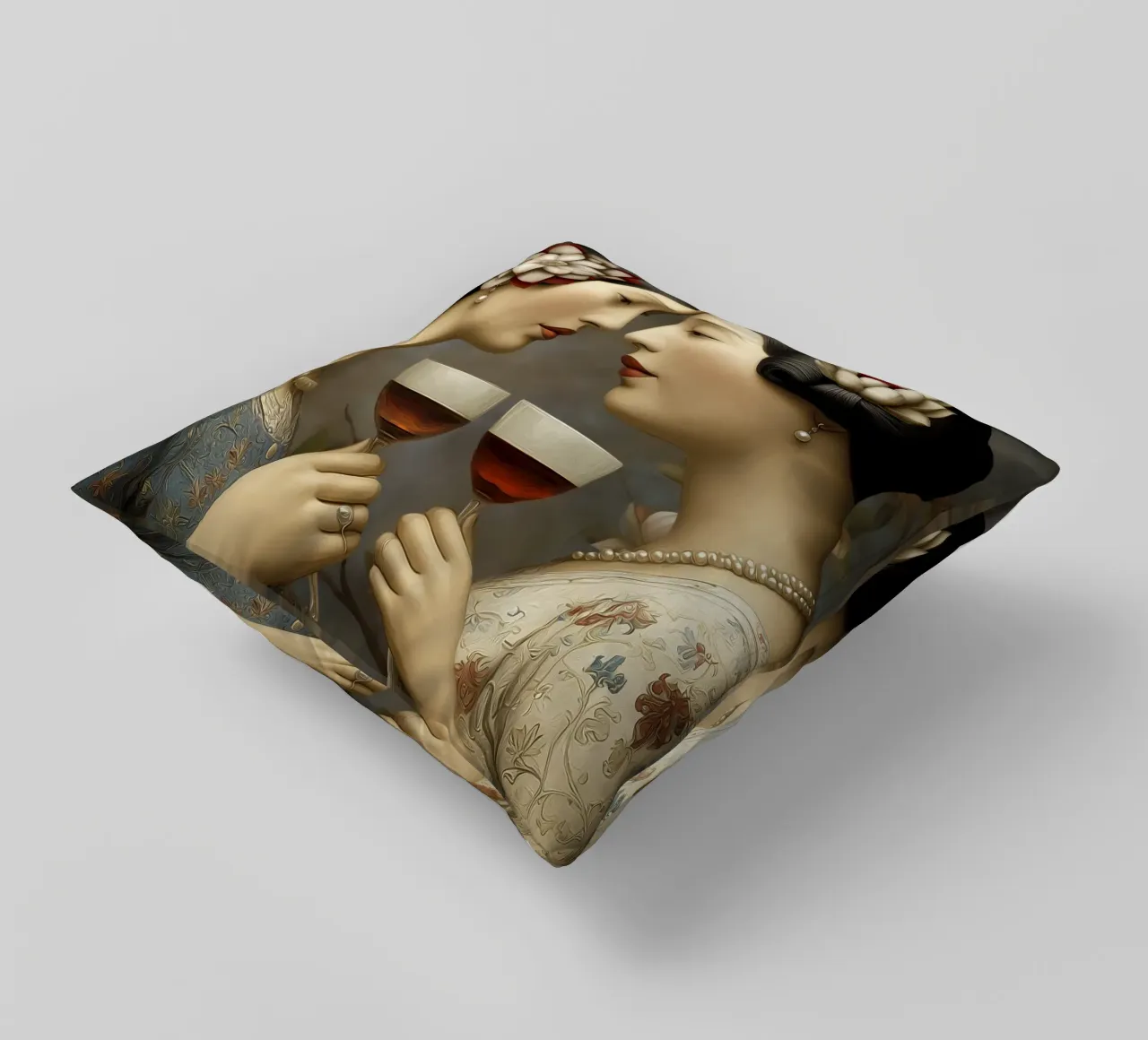 Two of Cups cuscino da christephania
