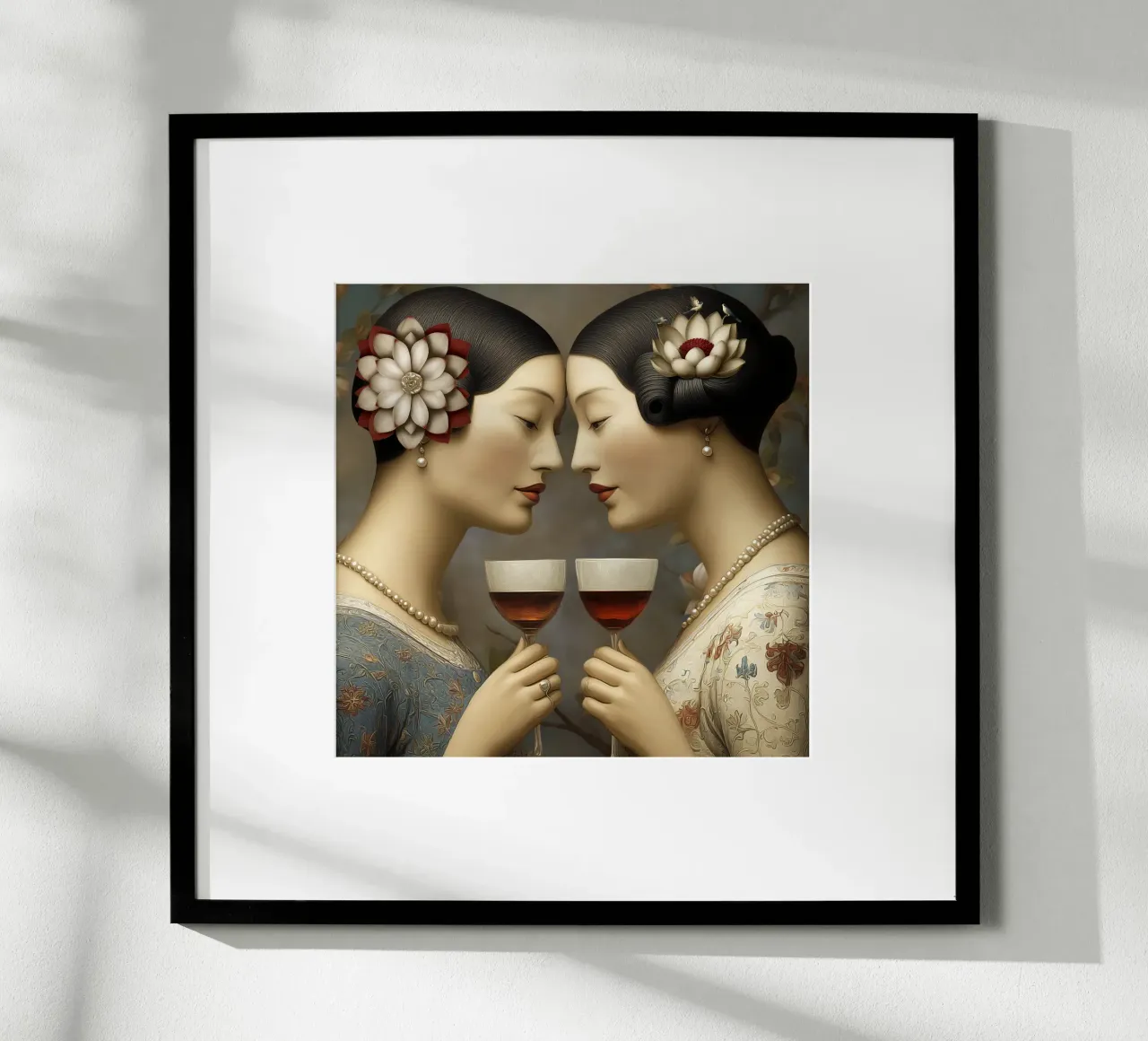 Two of Cups carta hahnemühle da christephania