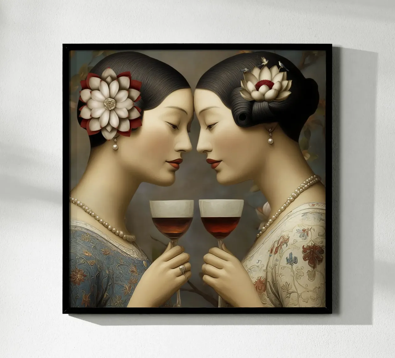 Two of Cups carta hahnemühle da christephania