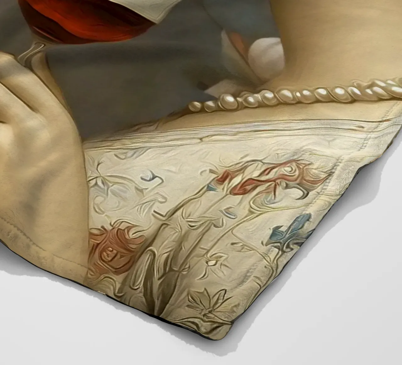 Two of Cups coperta in pile da christephania