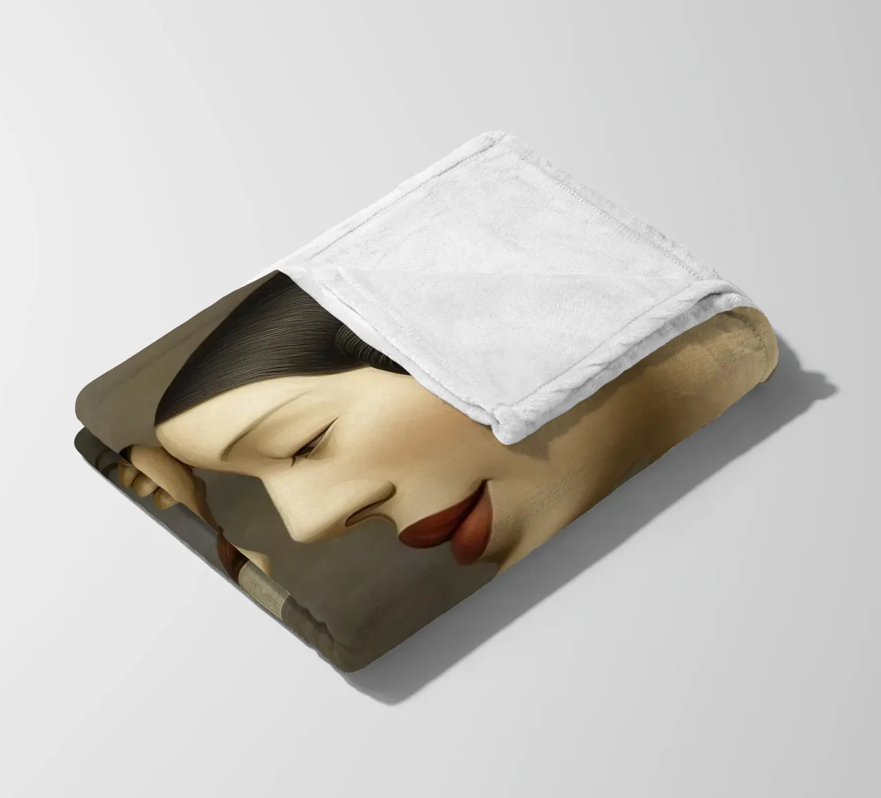 Two of Cups coperta in pile da christephania