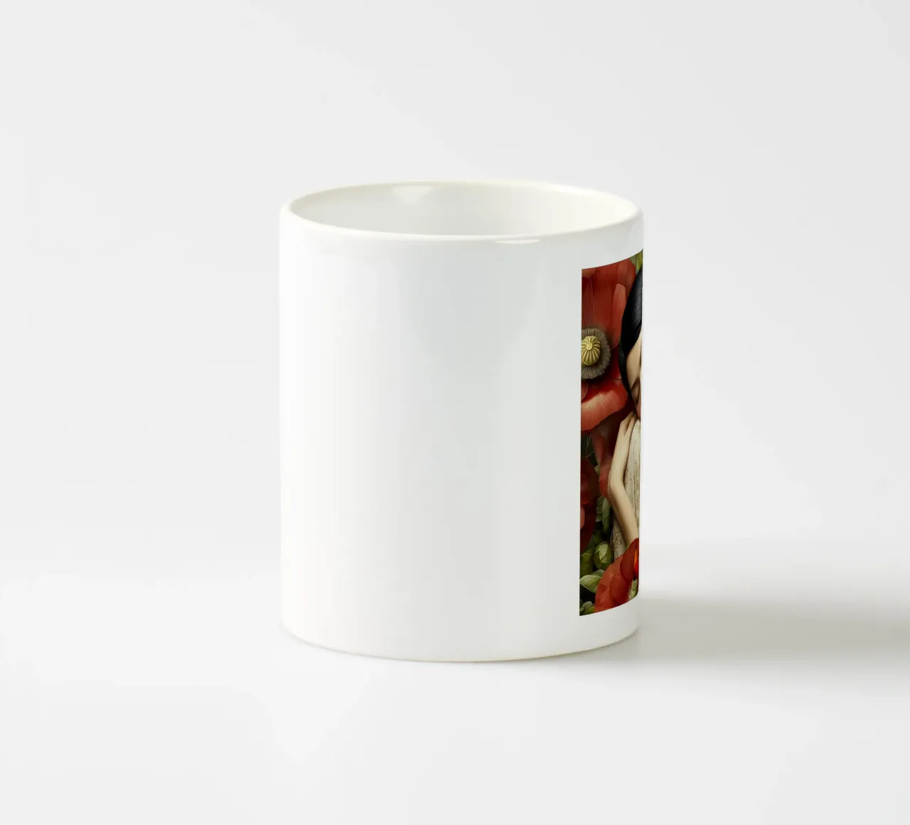 Four of Cups tazza in ceramica da christephania