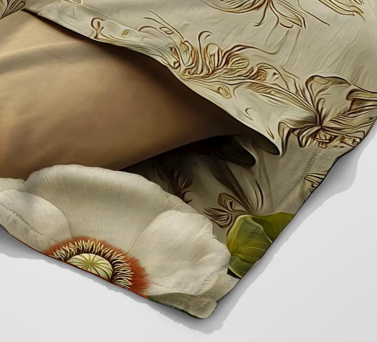 Four of Cups coperta in pile da christephania