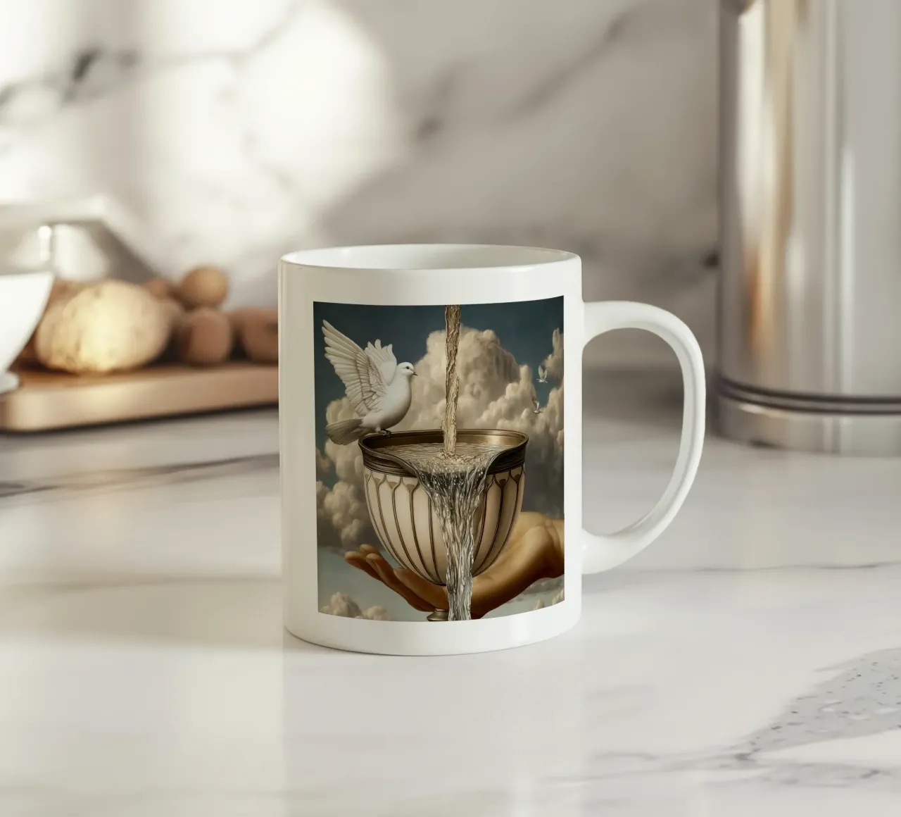 Ace of Cups tazza in ceramica da christephania