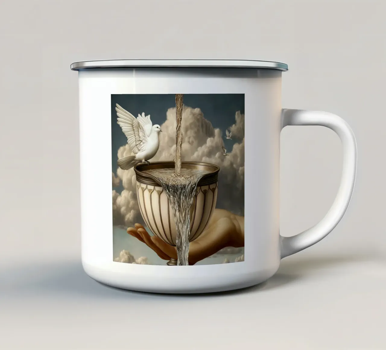 Ace of Cups tazza in smalto da christephania