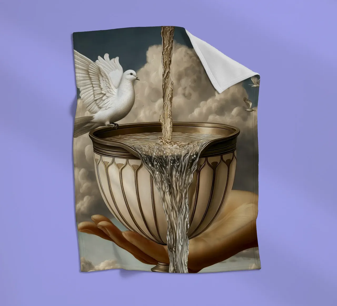 Ace of Cups coperta in pile da christephania