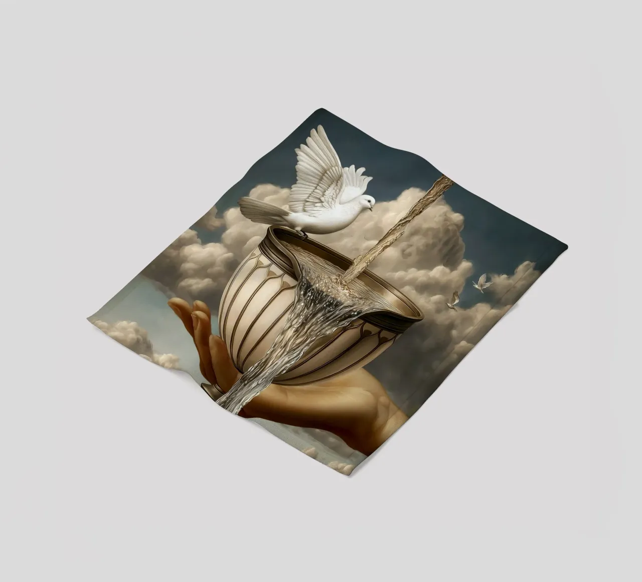 Ace of Cups coperta in pile da christephania