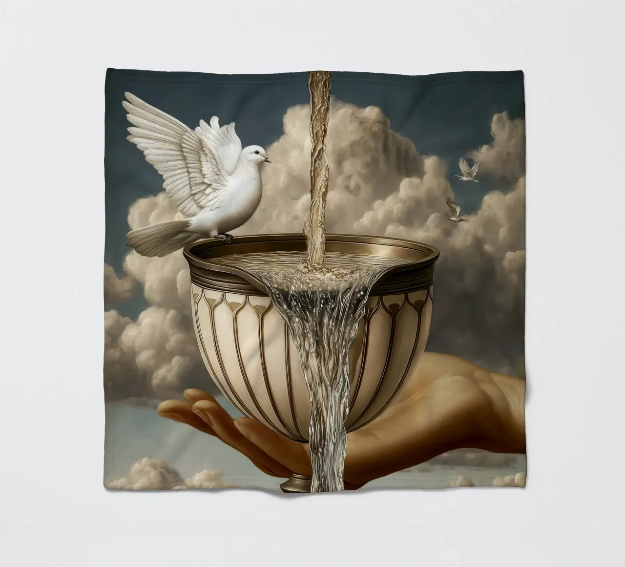 Ace of Cups coperta in pile da christephania
