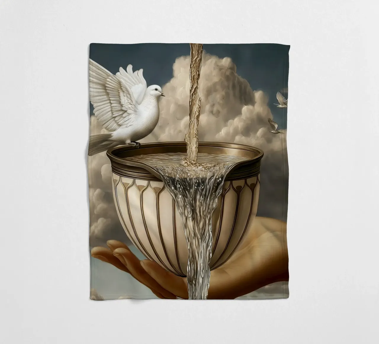 Ace of Cups coperta in pile da christephania