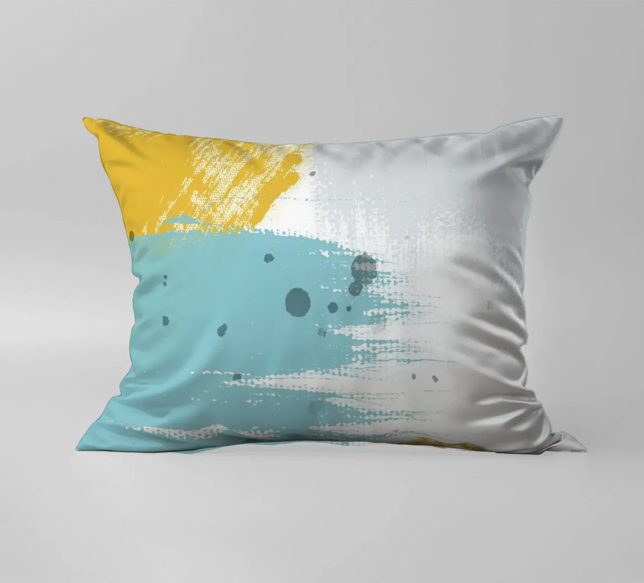 abstract brushstrokes colors 1 cuscino da vintageshop