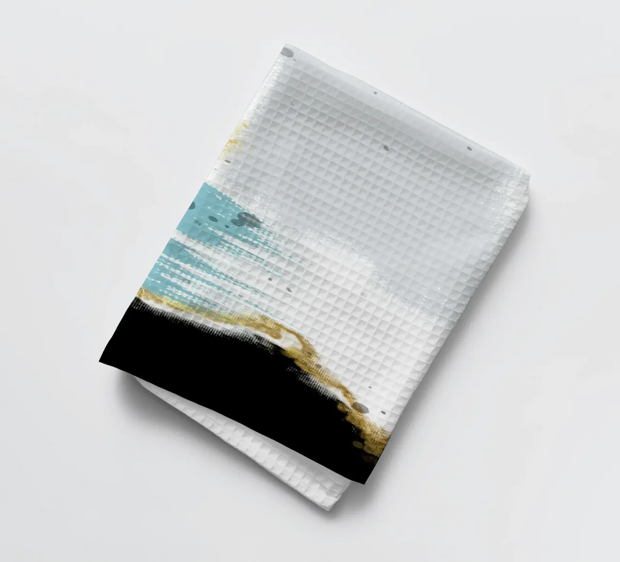 abstract brushstrokes colors 1 canovaccio da cucina da vintageshop