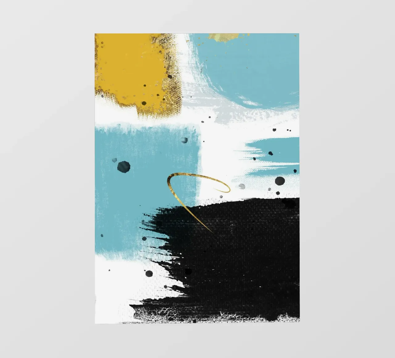 abstract brushstrokes colors 2 pellicola backlit da vintageshop