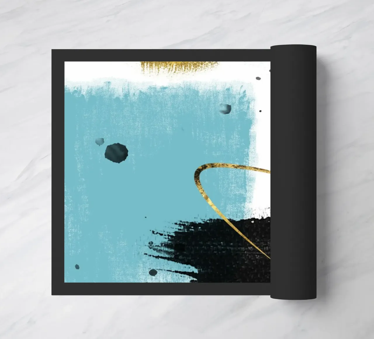 abstract brushstrokes colors 2 zerbino da vintageshop