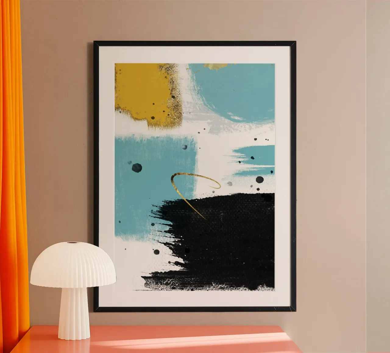 abstract brushstrokes colors 2 carta hahnemühle da vintageshop