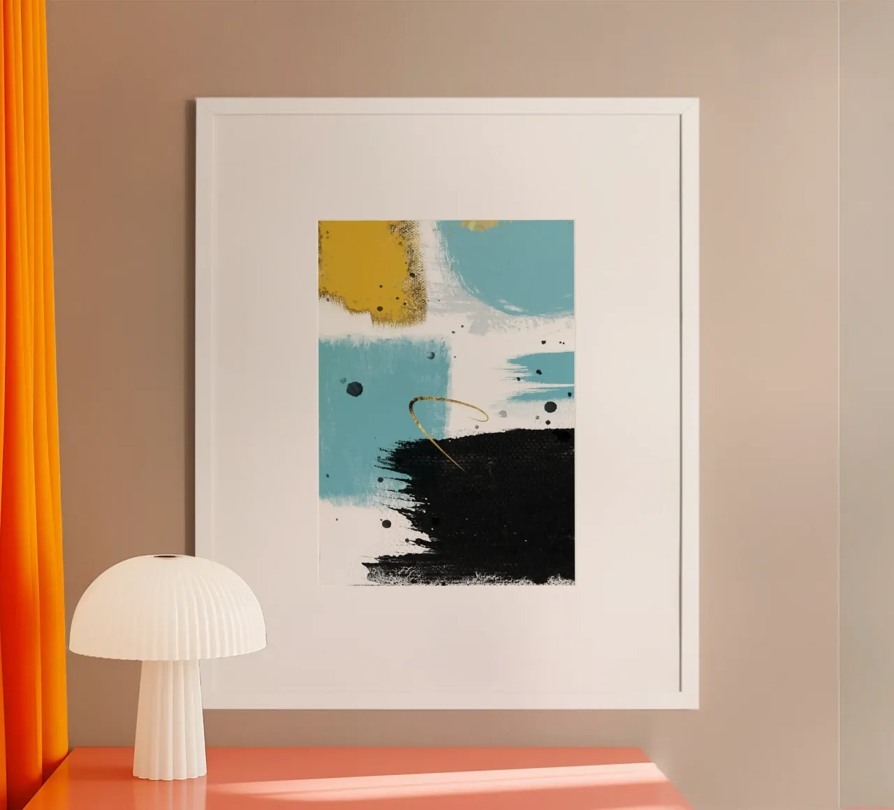 abstract brushstrokes colors 2 carta hahnemühle da vintageshop