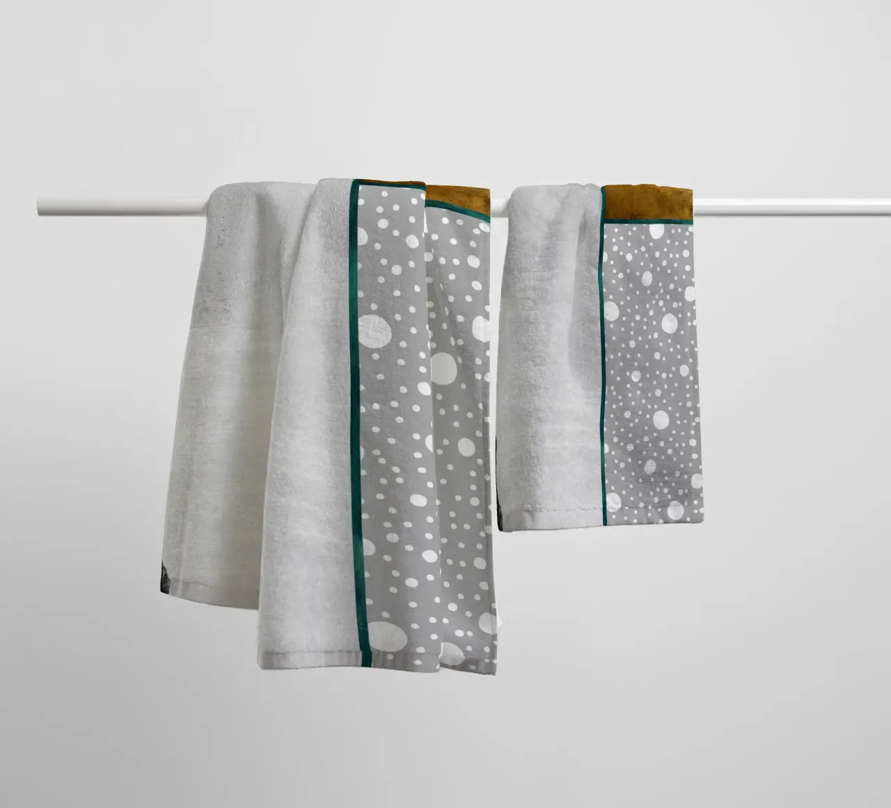 abstract geometric pop asciugamano da bagno da vintageshop