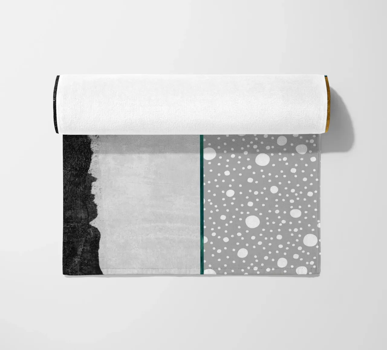 abstract geometric pop telo mare da vintageshop