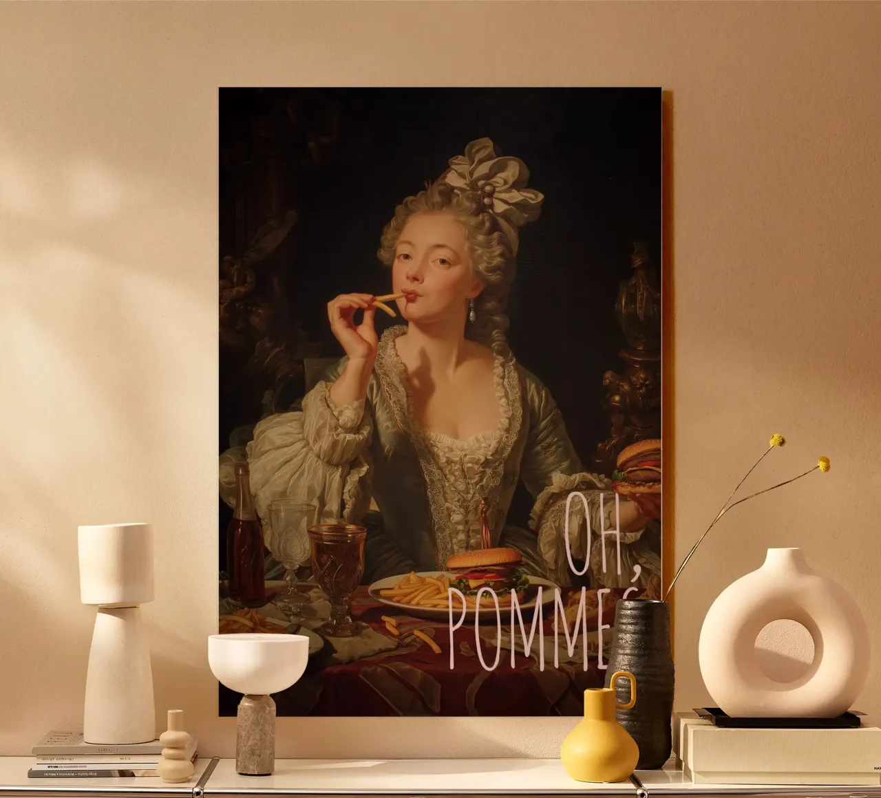 Oh Pommes plexiglass da Attaboy Dsgn