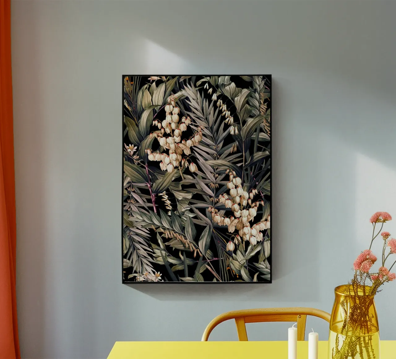 Midnight Garden X plexiglass da burcukorkmazyurek