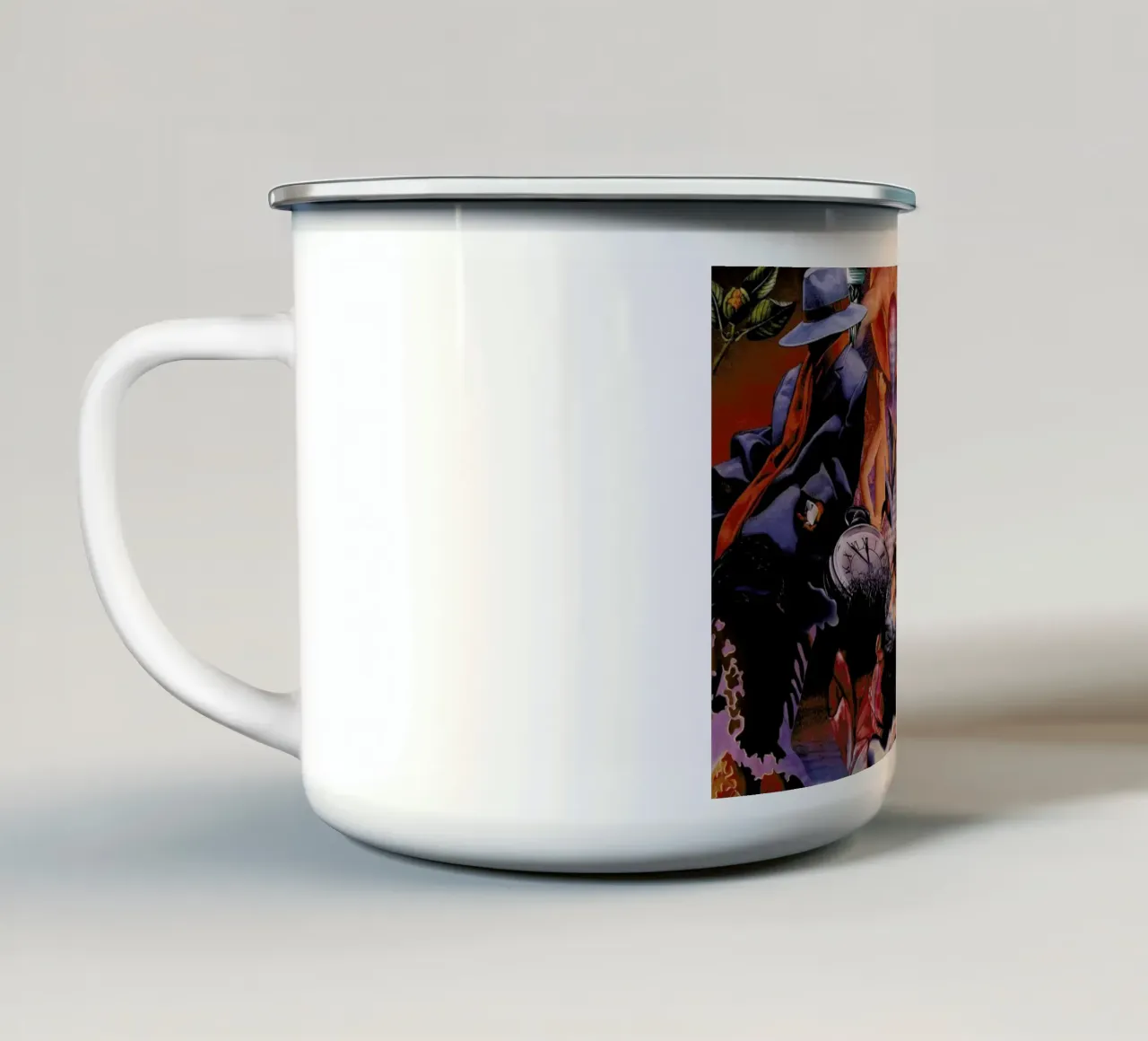 Le Paradis, 1981 tazza in smalto da Gothans Papierwelten