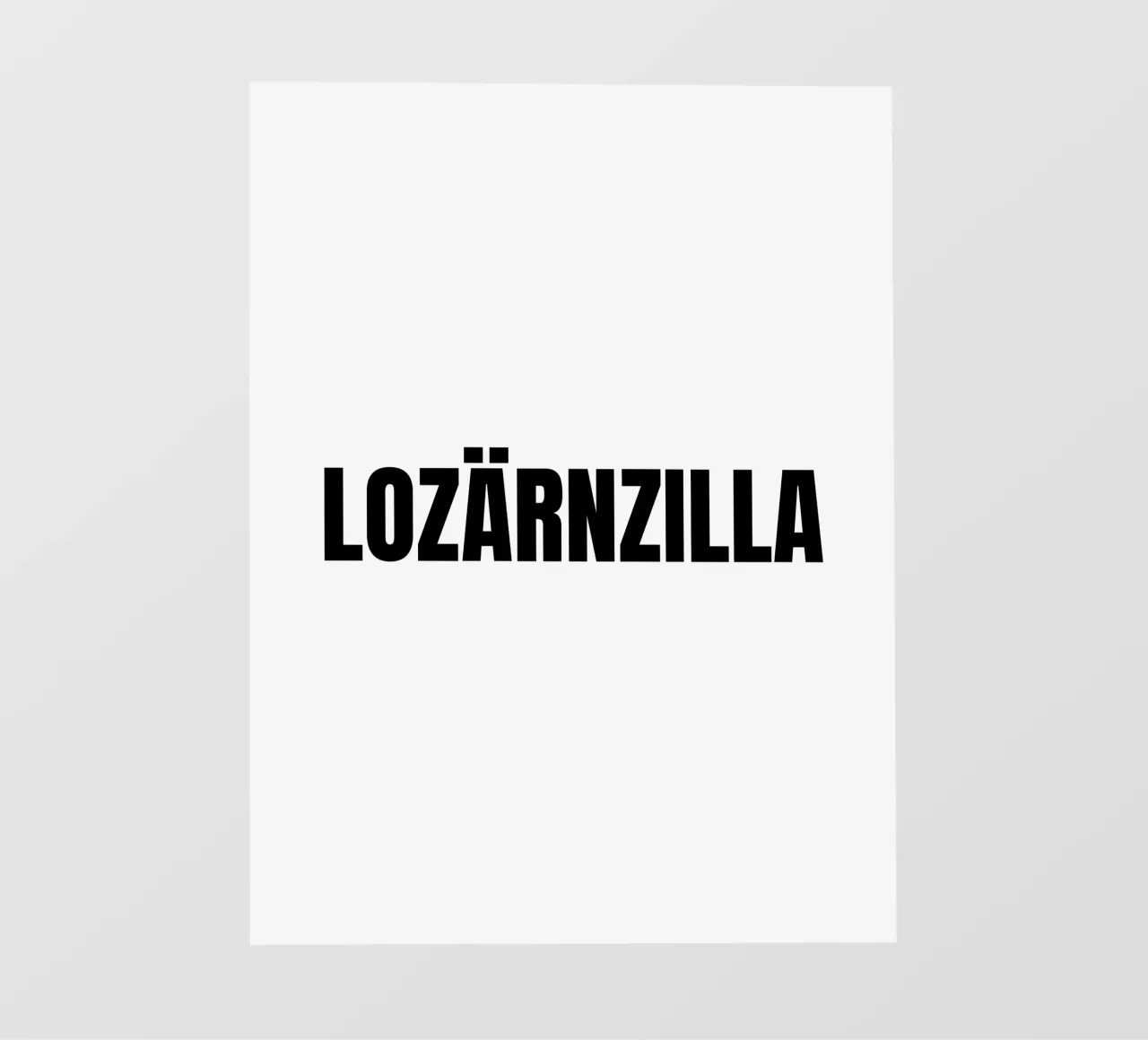 Lozärnzilla, Luzern telo in pvc da LucernePictures