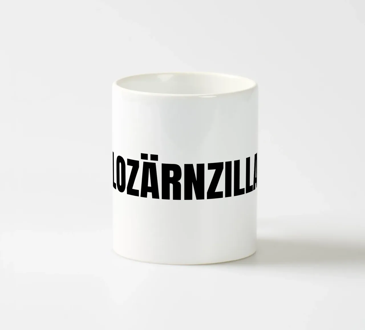 Lozärnzilla, Luzern tazza in ceramica da LucernePictures