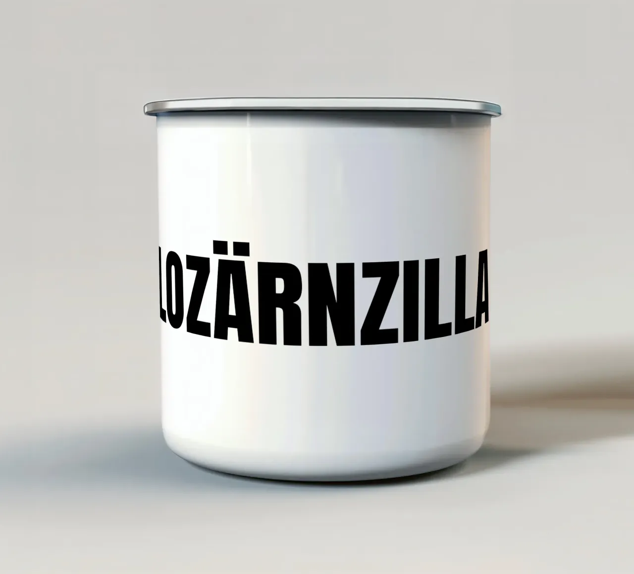 Lozärnzilla, Luzern tazza in smalto da LucernePictures