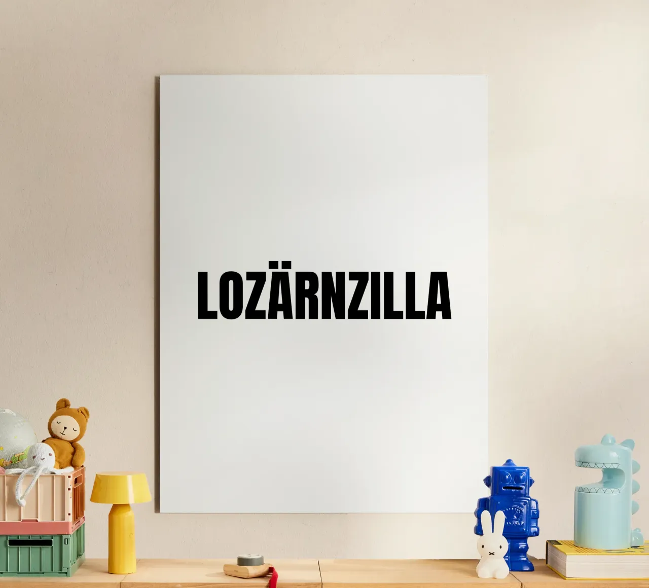 Lozärnzilla, Luzern alluminio dibond da LucernePictures
