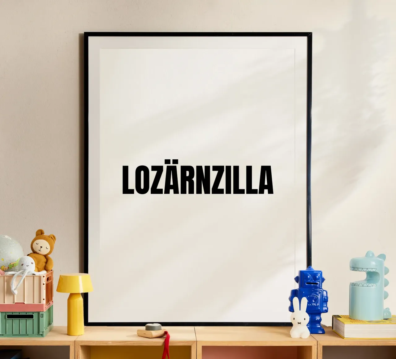 Lozärnzilla, Luzern carta hahnemühle da LucernePictures