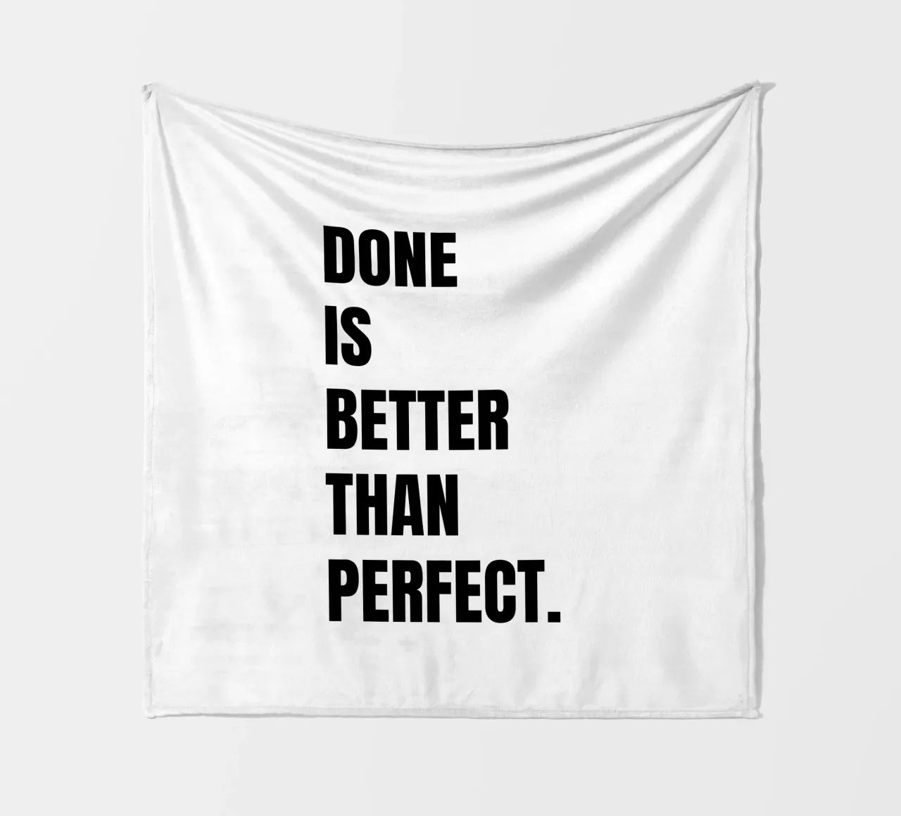 Done is better than perfect coperta in pile da RB-Quotes