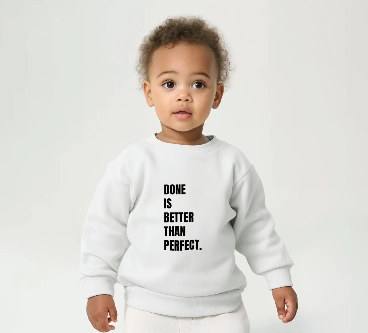 Done is better than perfect felpa neonato da RB-Quotes