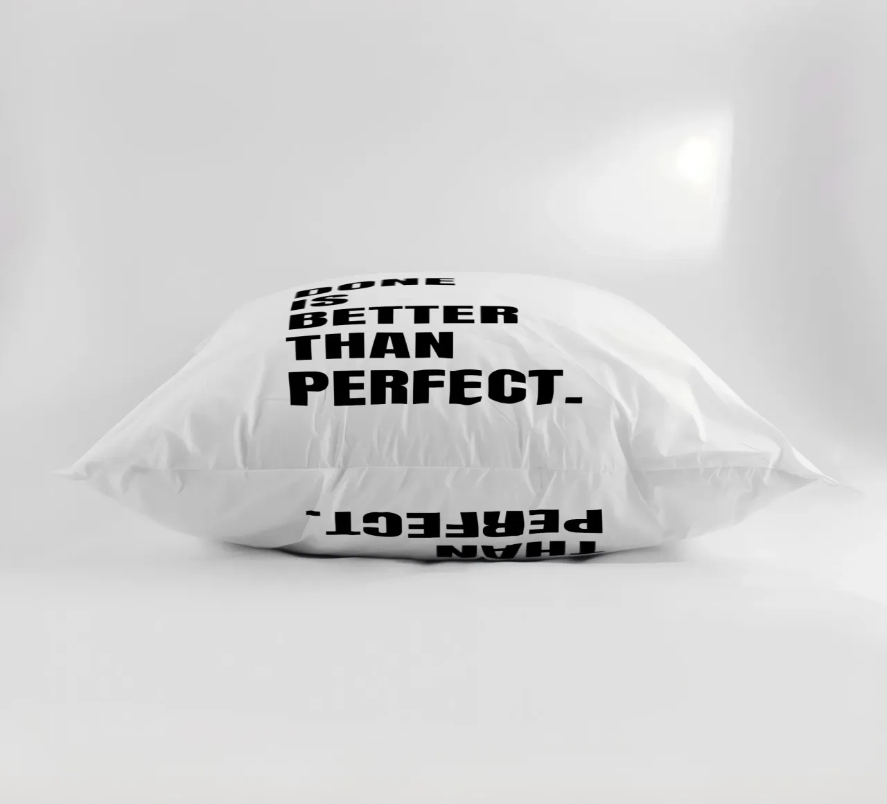 Done is better than perfect cuscino da RB-Quotes