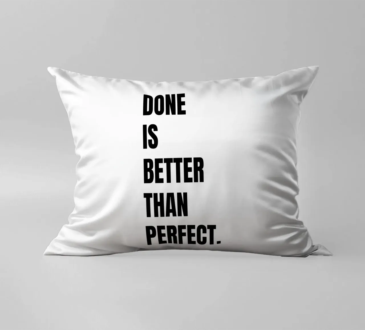 Done is better than perfect cuscino da RB-Quotes